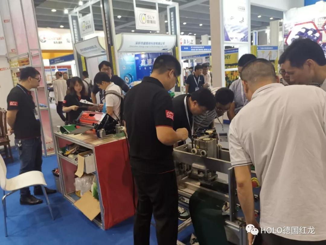 Holo exhibits at CeMat Guangzhou during 2019 29th-31st May